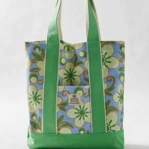 urban outfitters bdg printed floral canvas tote bag